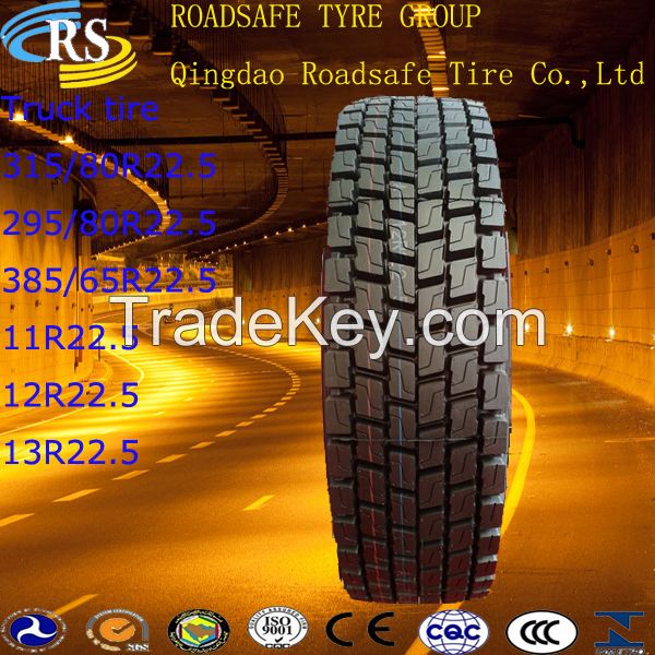 Radial Bus & truck tyres, TBR tires R22.5 R20 series for heavy truck