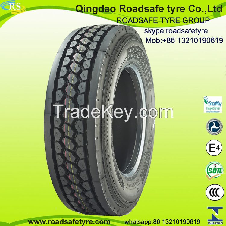 295/75R22.5 radial TBR truck tire commercial tyre from ROADSAFE TYRE