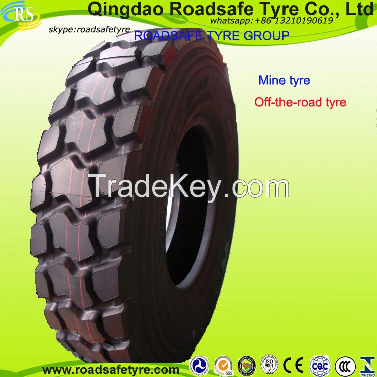 Low price Mining Truck Tires /block pattern tyre for sale