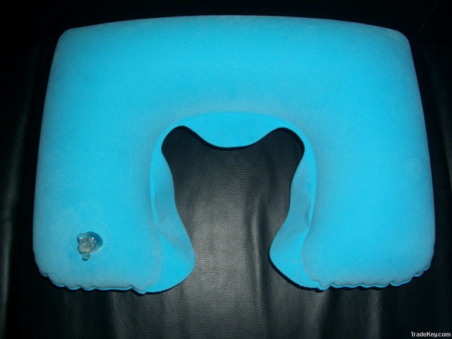 inflatable promotional neck pillow for advertising