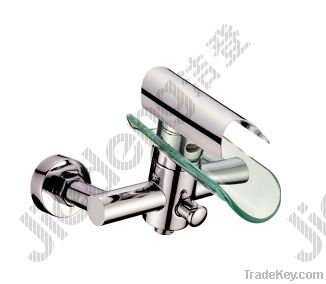 glass bathtub mixer