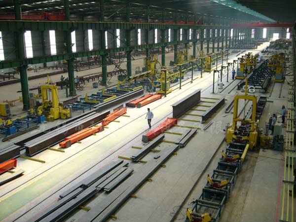 H-beam automatic production line