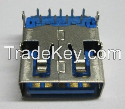 USB3.0 a Female Connector, Short Type