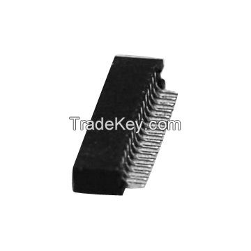 1.0mm FPC Connector, Non-ZIF, SMT Right Angle Type, Dual-contact