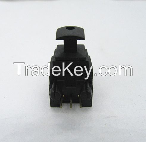 Audio optical receptor connector, 3p DIP, 2.54mm pitch, with screw hole& plastic, 3 pegs