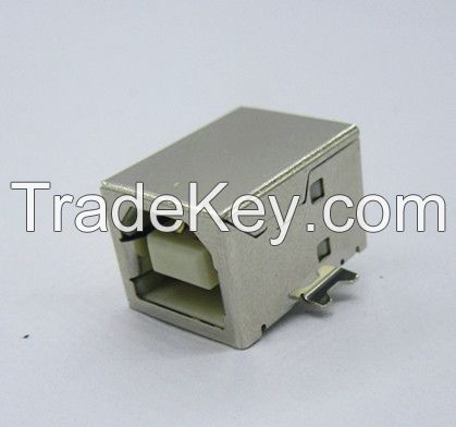 USB 2.0 B Type Horizontal SMT Socket connector