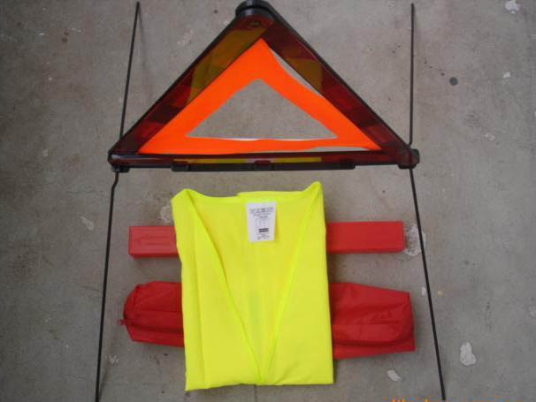 Warning Triangle And Safety Vest