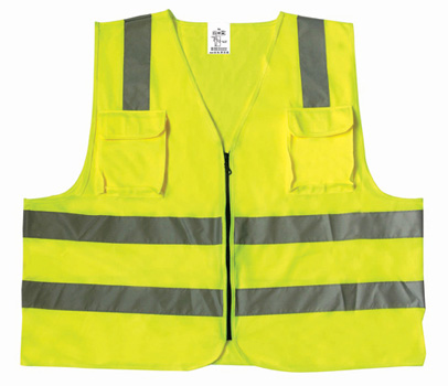 safety vest, traffic safety clothes, reversible safety waistcoat, warning