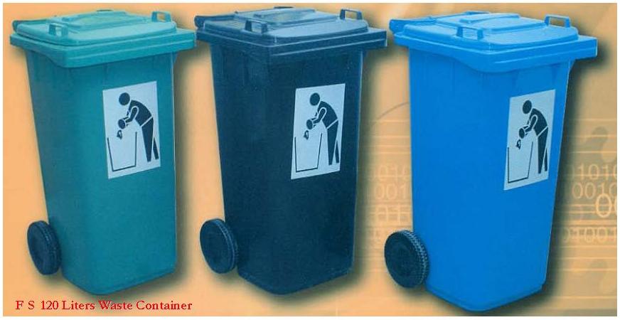 Plastic Waste Bin