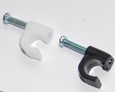 cable clips, wire clips, nail clips