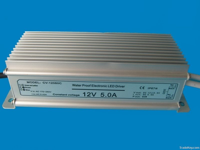 LED waterproof power supply 12V60W