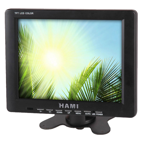 8-Inch Touchscreen TFT LCD Monitor with Built-in TV