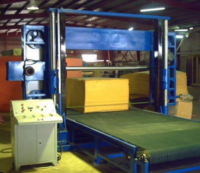 Horizontal Foam Cutting Machine