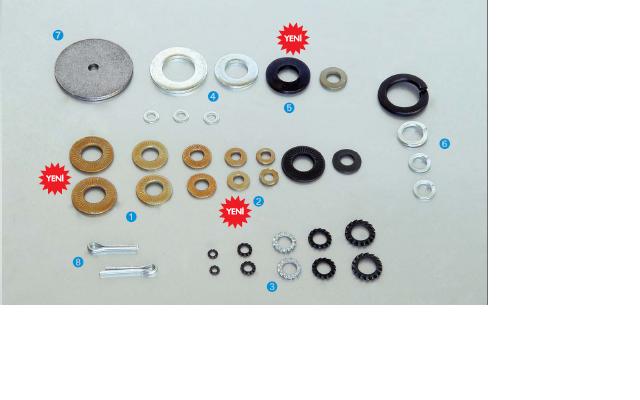 All type of Washers