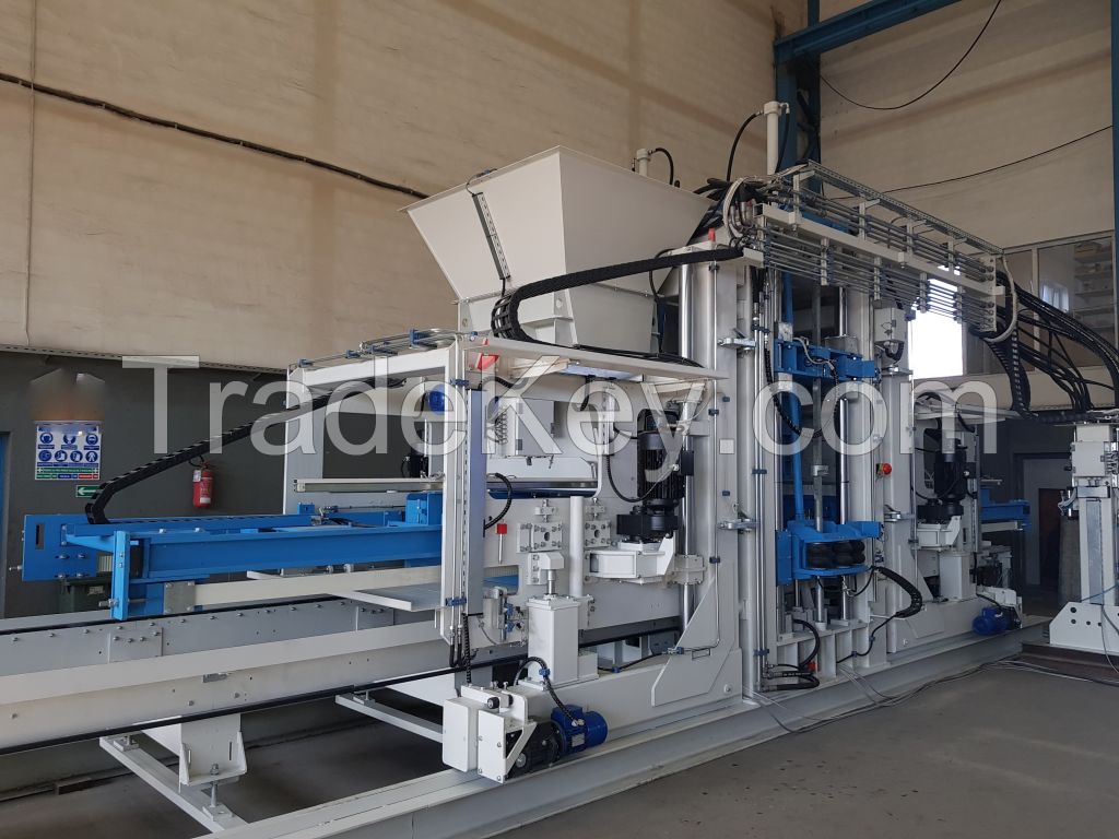 In Stock! Sumab R-1500 (3000 Blocks/hour)) - Stationary Block Machine