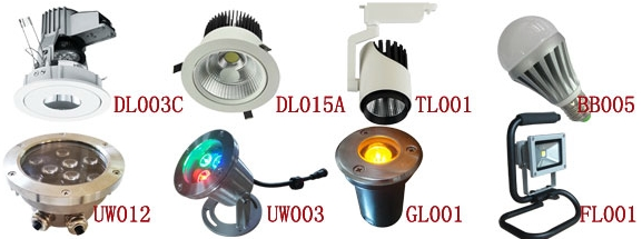 3W 9W 12W led downlight underwater light ground light