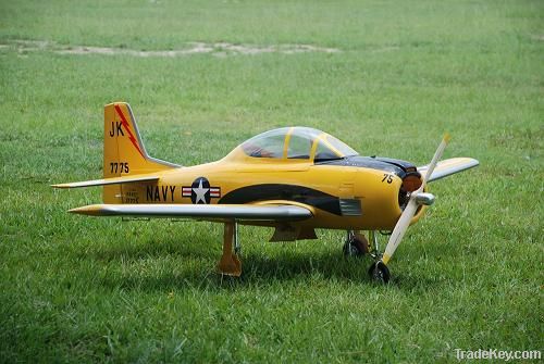 ARF model airplane T-28 Trojan