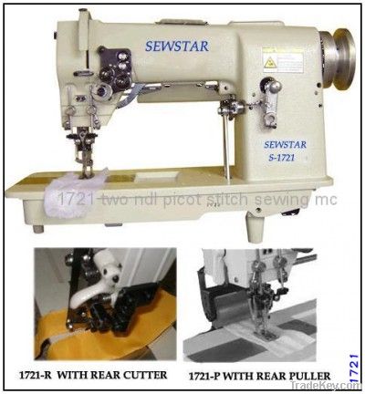 2-NEEDLE HEMSTITCH PICOT STITCH MACHINE