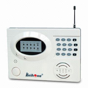 Wireless and Wired Intelligence Alarm with LED Display and Keyboard In