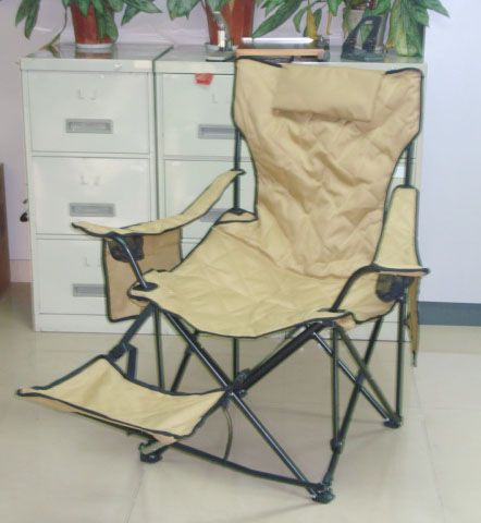 Folding Chair w/Stool