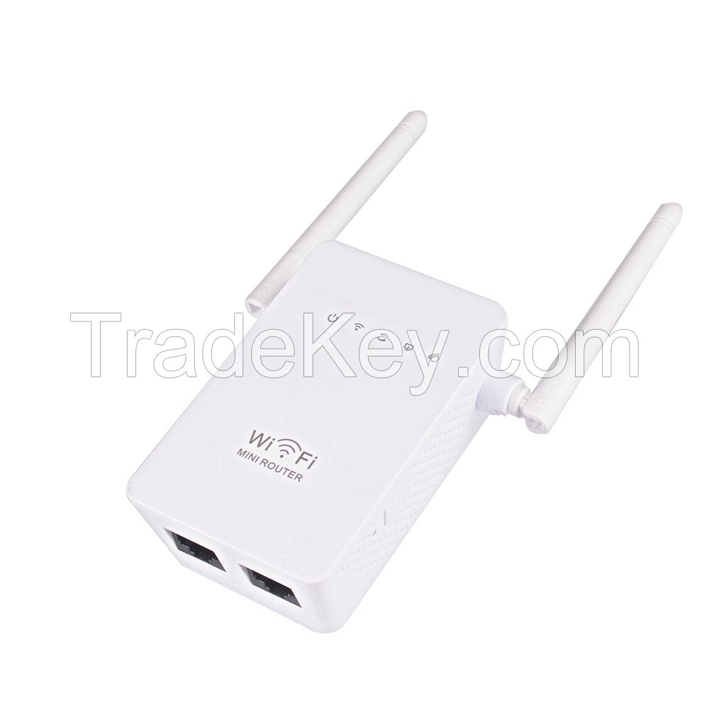 Dual band AC750Mbps wireless repeater extender