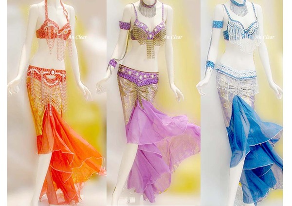 Belly Dance Costumes (No. 39666 & 39172 & 39626)