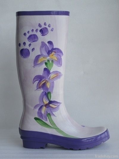 rubber rain boots