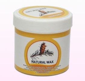 Depilatory wax in can or in plastic box