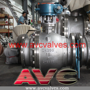 AVC Stainless Steel Trunnion Ball Valve