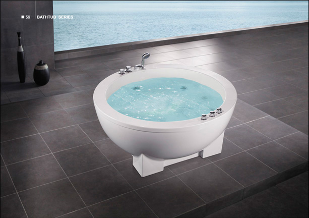 typical massage bathtub , hot tub, spa bathtub SR 502