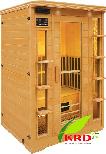 far infrared sauna room for 2 person