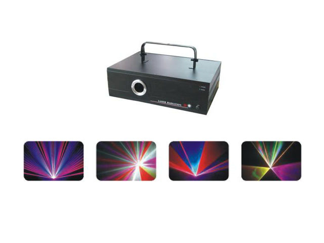 Seven Color Animation with Scanner System & ILDA Connector Laser light