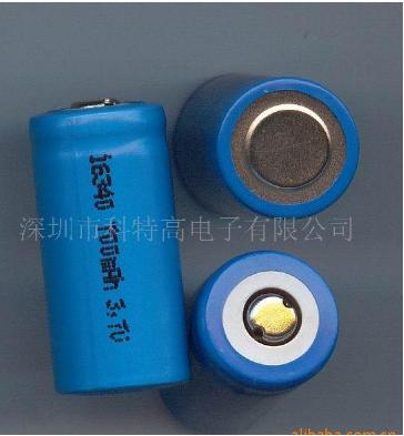 stock lithium battery ICR16340 3.6V