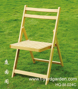 wood fold chair