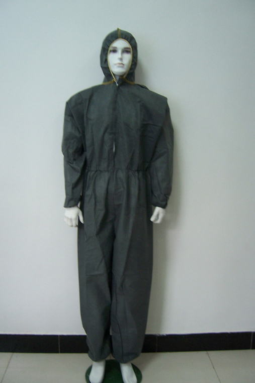 disposable nonwoven protective coverall