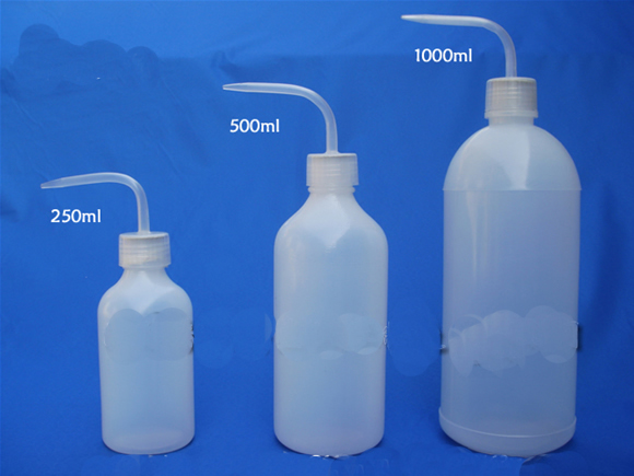 plastic washing bottle