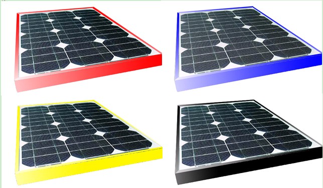 Color Frame Solar Panel
