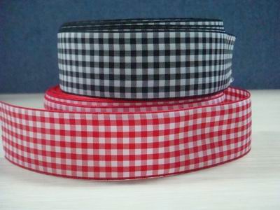 plaid ribbon Checked Ribbon, Gingham Ribbon tartan ribbon