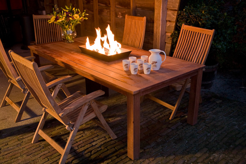 Gasfirepit table special edition