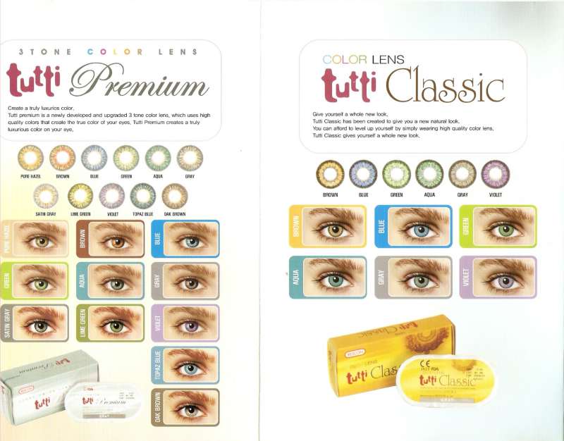 cosmetic contact lens