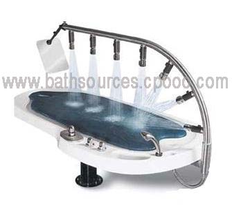 Vichy showers with 7 hydraulic jets massage table