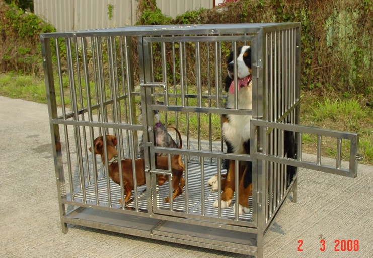 Stainless steel dog cage wholesale retail sales