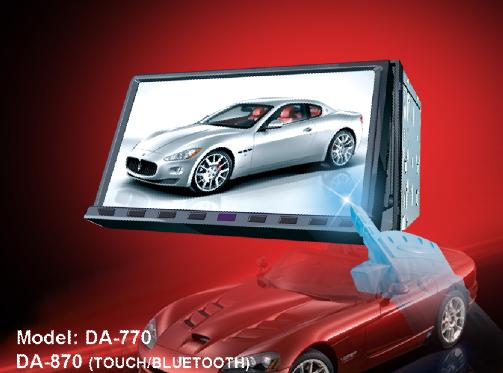 2 Din Car DvDplayer with 7" Touch Sreen & Tv tunner