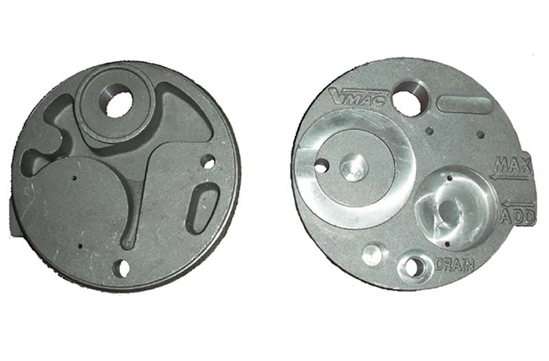 aluminum machine part