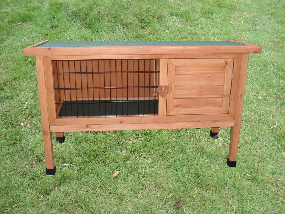 WOODEN RABBIT CAGE