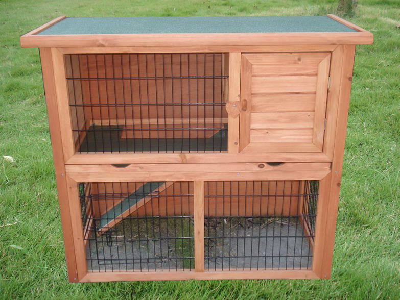 WOODEN RABBIT CAGE RC-6638