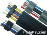 elevator cable, flat travelling cable for elevator, elevator parts