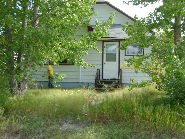 rural home in Canada