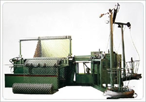 Automatic diamond net  machine