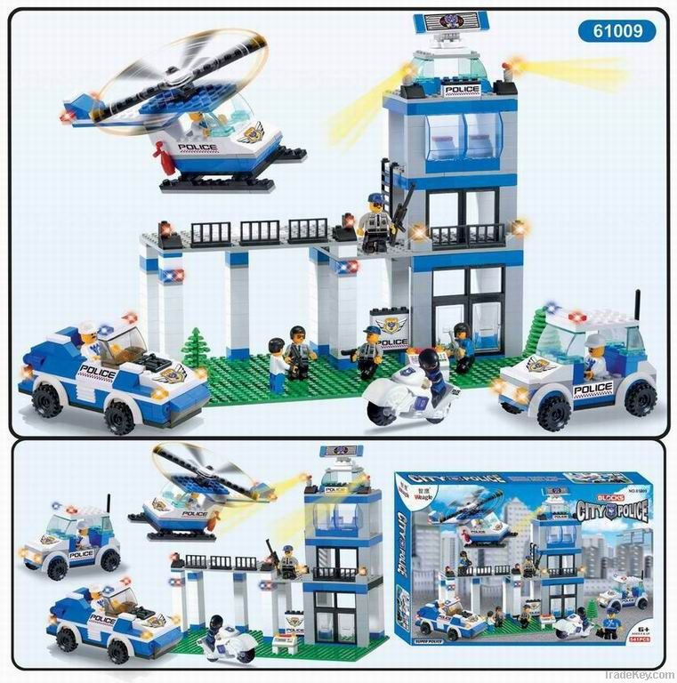 Building Blocks, Police Blocks 541pcs